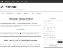 Tablet Screenshot of antiwarblog.info